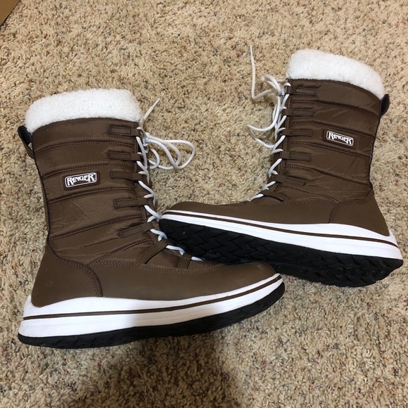 Ranger Snow Angel Lace Up Winter Boots 